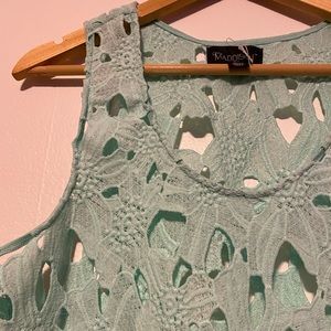 💥Brand NEW!! Beautiful Mint Lace Top💥